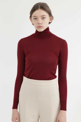 ＜ジル スチュアート/JILL STUART＞ ロピタートルネックニット(0927270033) ワイン 【三越・伊勢丹/公式】