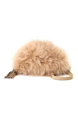 ＜ジル スチュアート/JILL STUART＞ ドリスファーバッグ(0927280010) ベージュ 【三越・伊勢丹/公式】