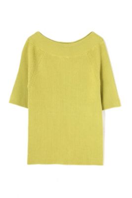 【SALE（三越）】＜ADORE＞ ハイマットオフショルダーニットプルオーバー(5317170309) イエロー 【三越・伊勢丹/公式】