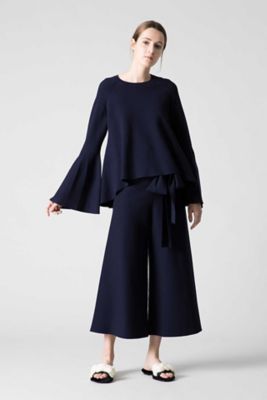 ＜ADORE＞ ドライストレッチニットパンツ(5317272801) ネービー 【三越・伊勢丹/公式】