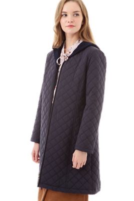 ＜アリスバーリー＞ 中綿ダイヤキルトコート(8127252070) ネービーブルー 【三越・伊勢丹/公式】