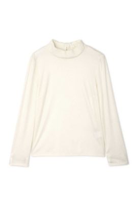 ＜アリスバーリーL plus＞ ◆大きいサイズ◆スモッキングハイネックカットソー(8137254637) アイボリー 【三越・伊勢丹/公式】