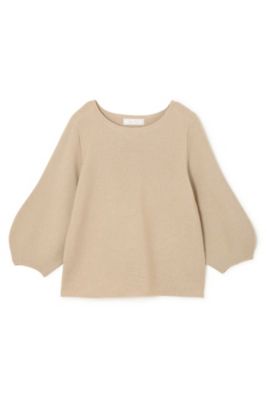 ＜アリスバーリー/Aylesbury＞ ◆大きいサイズ◆WG/バルーンスリーブニット(8137255054) ベージュ 【三越・伊勢丹/公式】