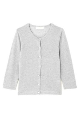 ＜アリスバーリーL plus＞ ◆大きいサイズ◆レーヨンナイロンラメニットカーデ(8137255607) グレー 【三越・伊勢丹/公式】