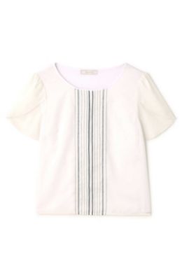 ＜アリスバーリーL plus＞ ◆大きいサイズ◆ステッチワークカットソー(8137295611) アイボリー 【三越・伊勢丹/公式】