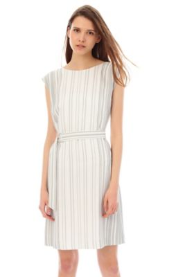 【SALE（三越）】＜22OCTOBRE＞ [ウォッシャブル]メイクアップストライププリントワンピース(8537111254) グレー 【三越・伊勢丹/公式】