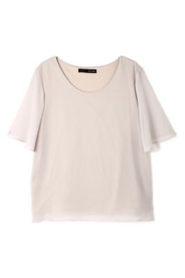 【SALE（三越）】＜22OCTOBRE＞ [ウォッシャブル]ヨーリュードッキングカットソー(8537154607) グレー 【三越・伊勢丹/公式】