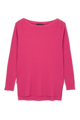 【SALE（三越）】＜22OCTOBRE＞ ファインワイドリブニット(8537155405) ピンク 【三越・伊勢丹/公式】