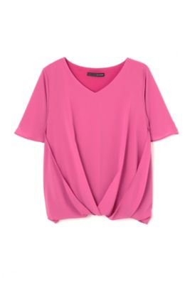 【SALE（三越）】＜22OCTOBRE＞ [ウォッシャブル]サイドタックブラウソー(8537165462) ピンク 【三越・伊勢丹/公式】
