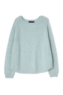 【SALE（三越）】＜22OCTOBRE＞ カーブヘムホールガーメントニット (8537175116) サックス 【三越・伊勢丹/公式】