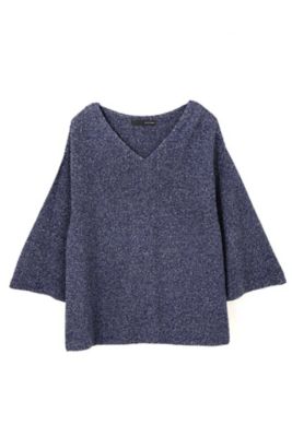 【SALE（三越）】＜22OCTOBRE＞ メイビスコットンサラサニット(8537175363) ネービーブルー 【三越・伊勢丹/公式】