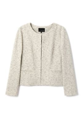【SALE（三越）】＜22OCTOBRE＞ (36~42サイズ)インレイツイードジャケット(8537193214) シロ 【三越・伊勢丹/公式】