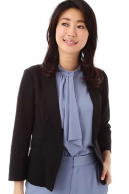 【SALE（三越）】＜22OCTOBRE＞ (36~42サイズ)クールマックスモクロディジャケット(8537193511) クロ 【三越・伊勢丹/公式】