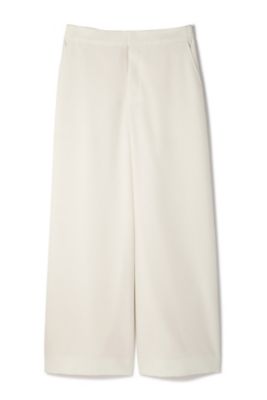 【SALE（三越）】＜22OCTOBRE＞ [ウォッシャブル]ポリエステルワイドパンツ(8537197513) シロ 【三越・伊勢丹/公式】