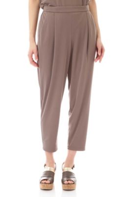 【SALE（三越）】＜22OCTOBRE＞ [ウォッシャブル](34~40サイズ)ハイゲージスムースパンツ(8537197552) チャイロ 【三越・伊勢丹/公式】
