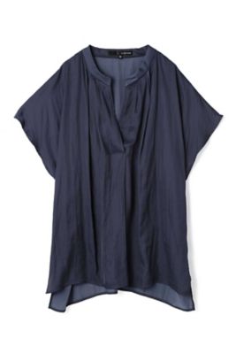 ＜22OCTOBRE＞ [ウォッシャブル][PRE FALL]割繊サテンエアフロー(8537236715) ネービーブルー 【三越・伊勢丹/公式】