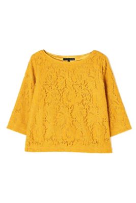 ＜22OCTOBRE＞ レースプルオーバーブラウス(8537298817) キイロ 【三越・伊勢丹/公式】