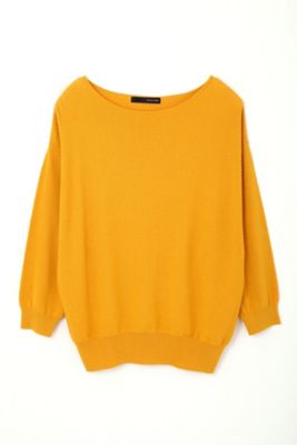 【SALE（三越）】＜22OCTOBRE L＞ ◆大きいサイズ◆ハイツイストニット(8597155303) キイロ 【三越・伊勢丹/公式】
