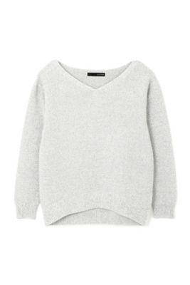 【SALE（三越）】＜22OCTOBRE L＞ ◆大きいサイズ◆カプリツイストニット(8597175155) グレー 【三越・伊勢丹/公式】