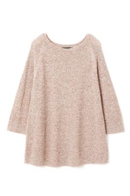 【SALE（三越）】＜22OCTOBRE L＞ ◆大きいサイズ◆メイビスコットンサラサニット(8597175364) オレンジ 【三越・伊勢丹/公式】