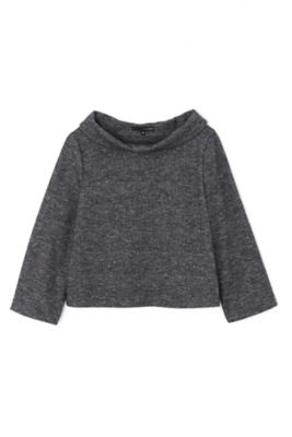 ＜22OCTOBRE L＞ ◆大きいサイズ◆コットンウールグレンチェックブラウス(8597236003) ネービーブルー 【三越・伊勢丹/公式】