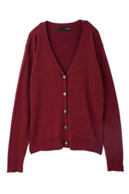 ＜22OCTOBRE L＞ ◆大きいサイズ◆[洗える]リブカーディガン(8597255805) チャイロ 【三越・伊勢丹/公式】