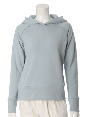 ＜I．T．'S．international(イッツインターナショナル)＞ 吊り裏毛プルオーバーパーカー(1071190012) サックス 【三越・伊勢丹/公式】