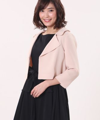 【SALE（三越）】＜エフデ/ef-de＞ ショート丈テーラードジャケット(5171141004) ベージュ 【三越・伊勢丹/公式】