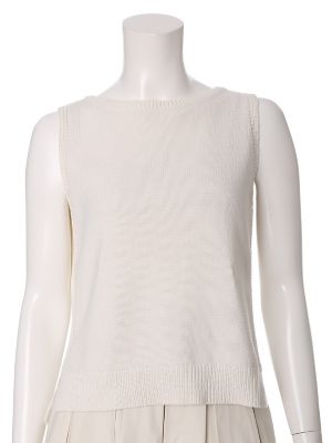 【SALE（三越）】＜エフデ/ef-de＞ バックロングノースリーブニット(5171170024) オフシロ 【三越・伊勢丹/公式】
