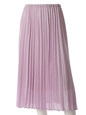 【SALE（三越）】＜エフデ/ef-de＞ ロングプリーツスカート(5172152029) パープル 【三越・伊勢丹/公式】