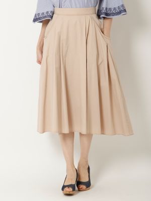 【SALE（三越）】＜エフデ/ef-de＞ 《NECO BRAND》グリストーンフレアスカート(5172152304) ベージュ 【三越・伊勢丹/公式】