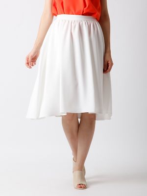 【SALE（三越）】＜エフデ/ef-de＞ KILTINA(R) フレアスカート(5172195047) オフシロ 【三越・伊勢丹/公式】