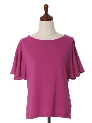 【SALE（三越）】＜エフデ/ef-de＞ ワイドフレアスリーブカットソー(5173190006) ピンク 【三越・伊勢丹/公式】