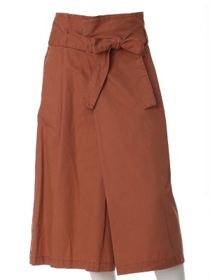 【SALE（三越）】＜ef-de L＞ 大きいサイズ 《NECO BRAND》グリストーン加工ハイウエストガウチョ(5572162301) レンガ 【三越・伊勢丹/公式】