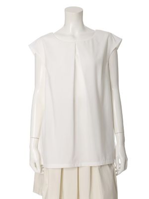 【SALE（三越）】＜ef-de L＞ 大きいサイズ 《ef-de》バックリボンプリーツブラウス(5572182014) シロ 【三越・伊勢丹/公式】