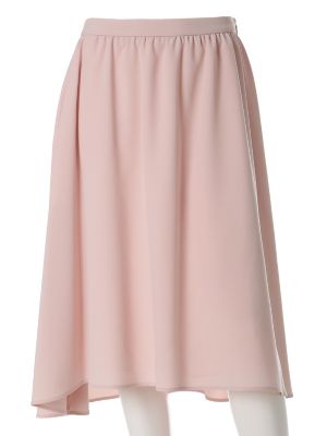 【SALE（三越）】＜ef-de L＞ 大きいサイズ 《ef-de》Aラインフレアスカート《KILTINA(R)》(5572195047) ピンク 【三越・伊勢丹/公式】