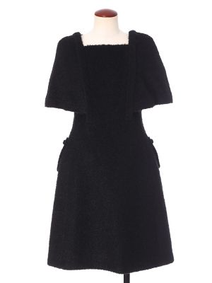 【SALE（三越）】＜マーリエ パー エフデ＞ ボア2WAYワンピース(5964121051) クロ 【三越・伊勢丹/公式】