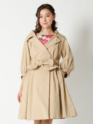 【SALE（三越）】＜マーリエ パー エフデ＞ テクノビンテージBJ ドレスコート(5971114001) ベージュ 【三越・伊勢丹/公式】