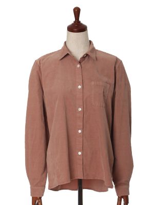【SALE（三越）】＜7IDコンセプト＞ コーデュロイベーシックシャツ(7063181016) ピンク 【三越・伊勢丹/公式】
