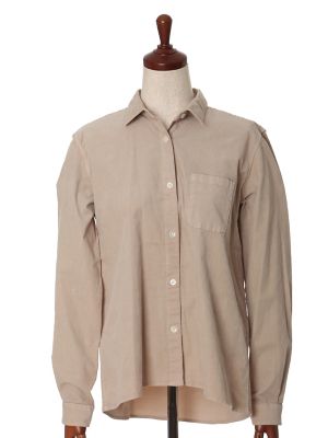 【SALE（三越）】＜7IDコンセプト＞ コーデュロイベーシックシャツ(7063181016) ベージュ 【三越・伊勢丹/公式】