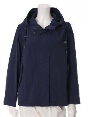 【SALE（三越）】＜7IDコンセプト＞ Aラインナイロンジップパーカーブルゾン《TECHNO VINTAGE BJ》(7071144002) コン 【三越・伊勢丹/公式】