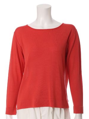 【SALE（三越）】＜7IDコンセプト＞ ベーシックニット《KOHAKU》(7071170001) チェリーピンク 【三越・伊勢丹/公式】