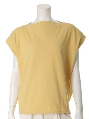 【SALE（三越）】＜7IDコンセプト＞ SLOW VINTAGE(R)カットスリーブカットソー(7072190010) イエロー 【三越・伊勢丹/公式】
