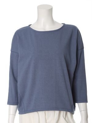 【SALE（三越）】＜7IDコンセプト＞ リラクシングワイドカットソー(7072190011) ブルーグレー 【三越・伊勢丹/公式】
