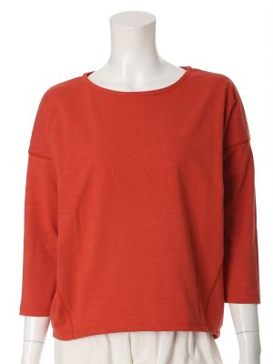 【SALE（三越）】＜7IDコンセプト＞ リラクシングワイドカットソー(7072190011) オレンジ 【三越・伊勢丹/公式】