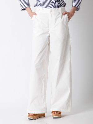 【SALE（三越）】＜INED/イネド＞ ベーシックワイドパンツ(7172161037) オフシロ 【三越・伊勢丹/公式】
