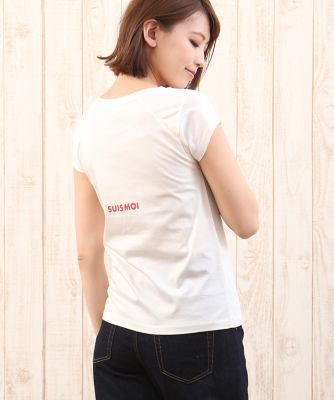 ＜INED/イネド＞ バックロゴカットソー(7173190038) オフシロ 【三越・伊勢丹/公式】