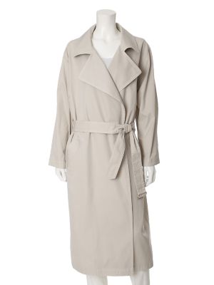 ＜イネドL＞ 《INED》ボリュームトレンチコート(7571114004) アイボリー 【三越・伊勢丹/公式】