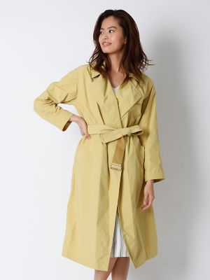 ＜イネドL＞ 《INED》テクノビンテージBJラップコート (7571114005) カラシ 【三越・伊勢丹/公式】