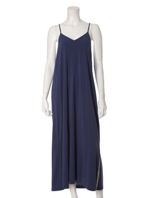 【SALE（三越）】＜SUPERIOR CLOSET L＞ 大きいサイズ 《SUPERIOR CLOSET》サイドスリットキャミソールワンピース(7572192631) ブルー 【三越・伊勢丹/公式】